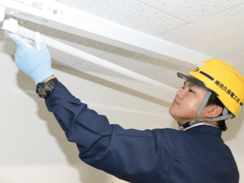 電気設備工事の写真